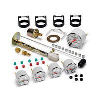 Auto Meter Arctic White 1300-00408 Kit Box with Mechanical Speedometer Gauge for GM - 5 Piece