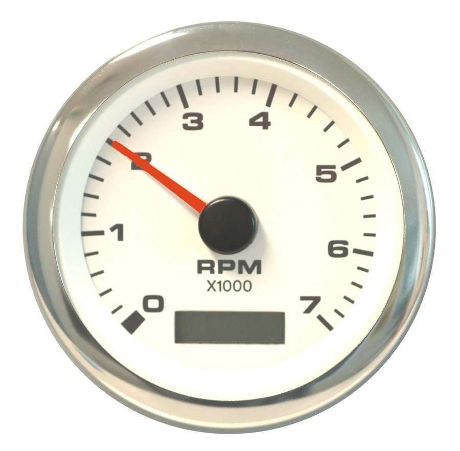 Premier Pro Electric Tachometer/Hourmeter Sierra International 62565P, 3" White