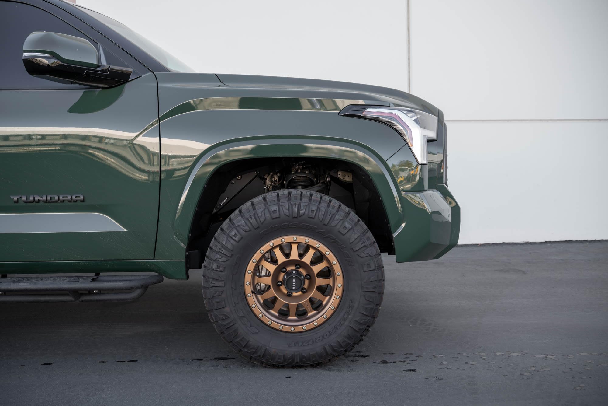 Front Inner Fender Liners DV8 Offroad for the 2022-2025 Toyota Tundra & 2023 Toyota Sequoia | Protects the Engine Compartment from Dirt & Debris | Replaces Cheap Plastic/Rubber Factory Inner Fenders