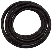BLK CLOTH HOSE BLUE TRACER -6 500' LENGTH