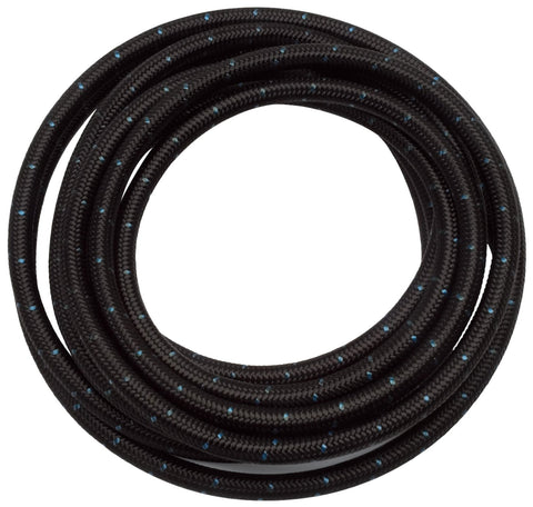 BLK CLOTH HOSE BLUE TRACER -6 500' LENGTH