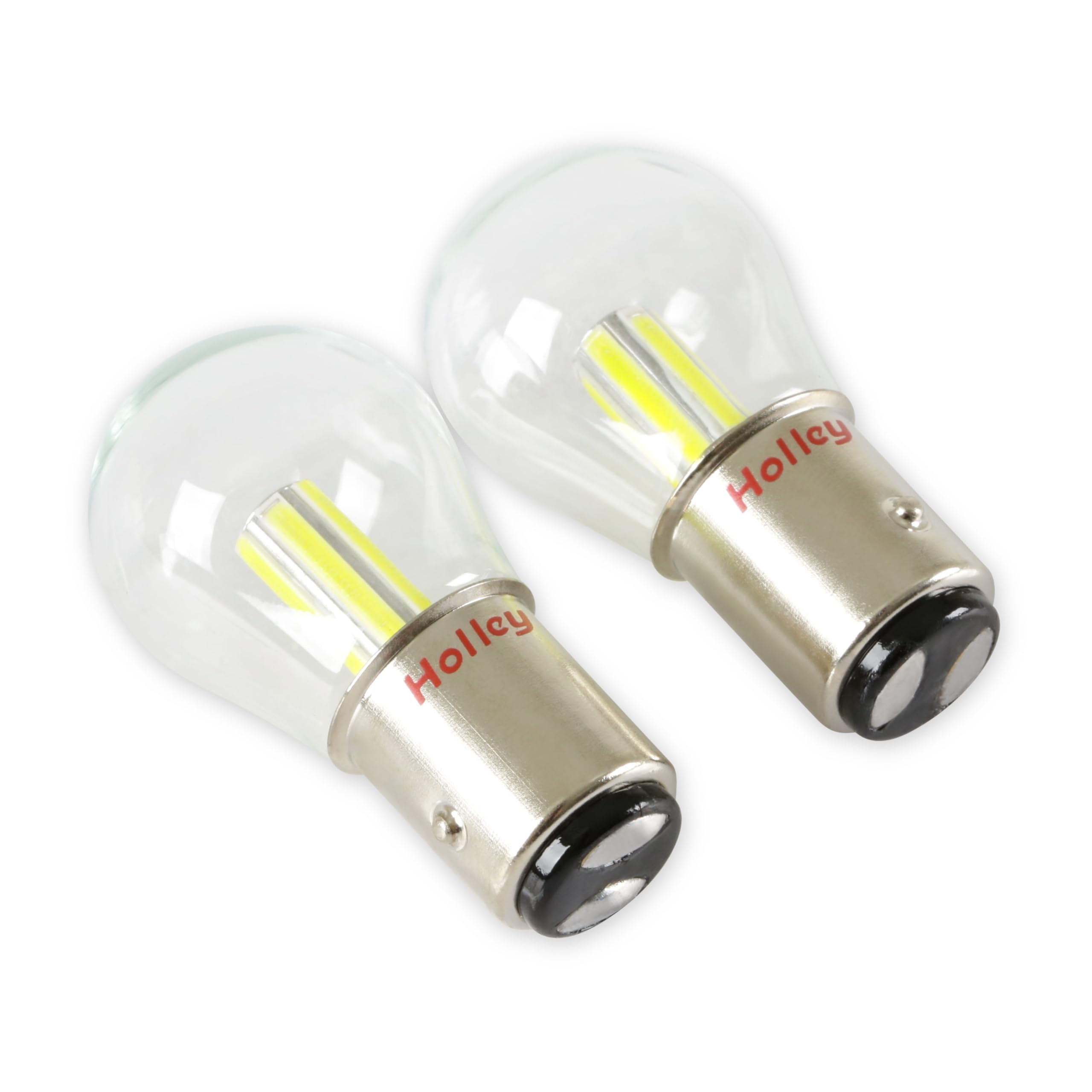 Holley HLED09 RetroBright LED Bulbs - Turn Signal 1157 - Modern White - Pair