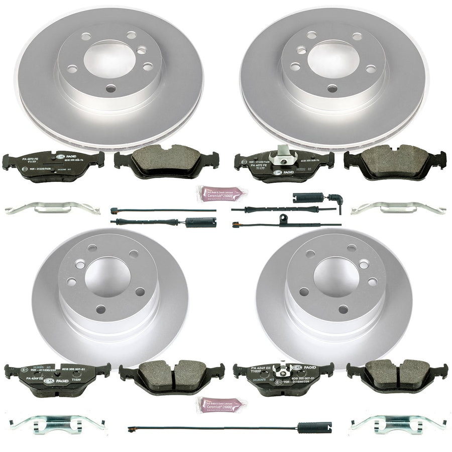Power Stop ESK500 Euro-Stop Front & Rear Brake Kit For BMW Z3 1997-2002 [Model Specific]