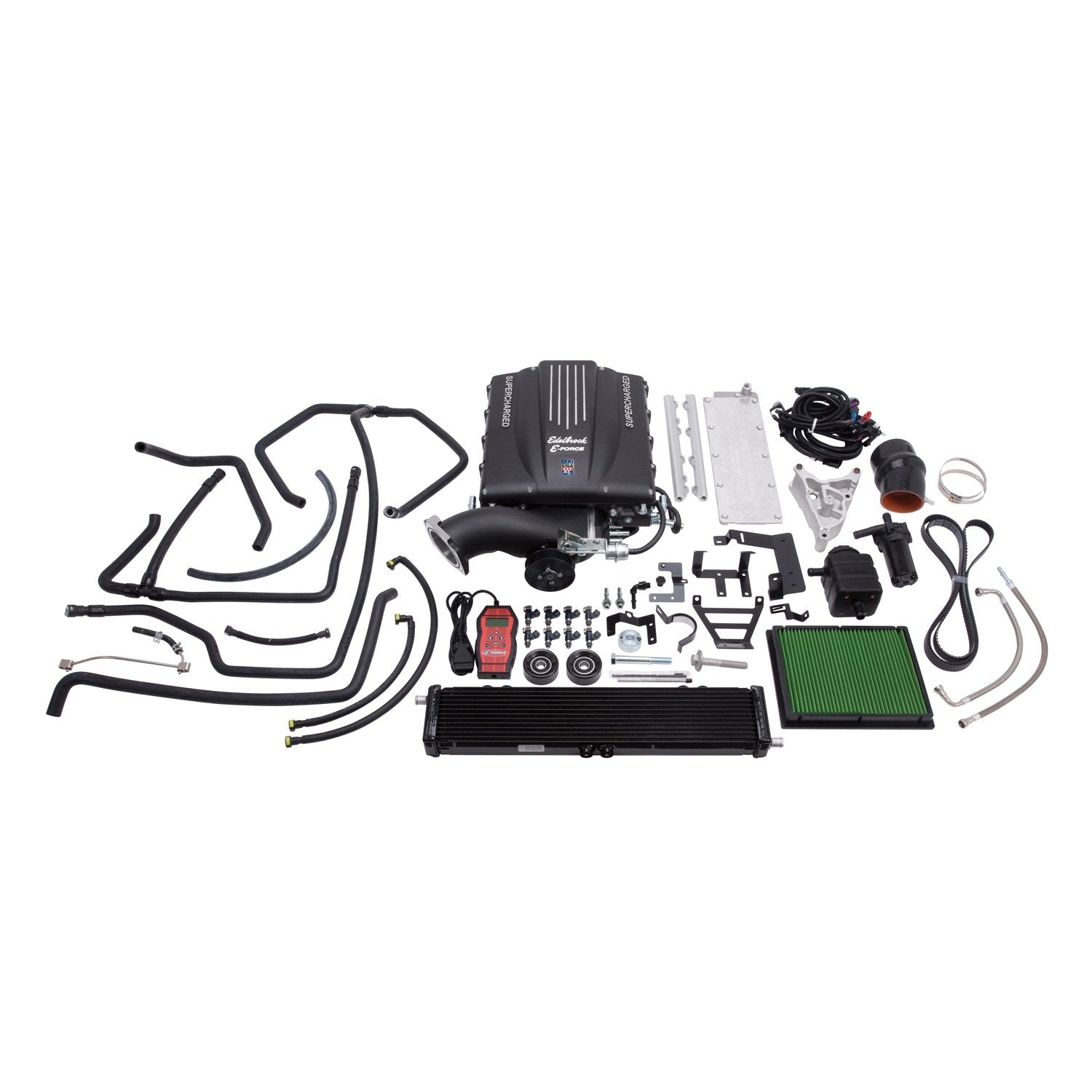 Edelbrock Supercharger Assembly 1564 for GM SUV 1500 Gen IV Cathedral Port 5.3L LS Engine