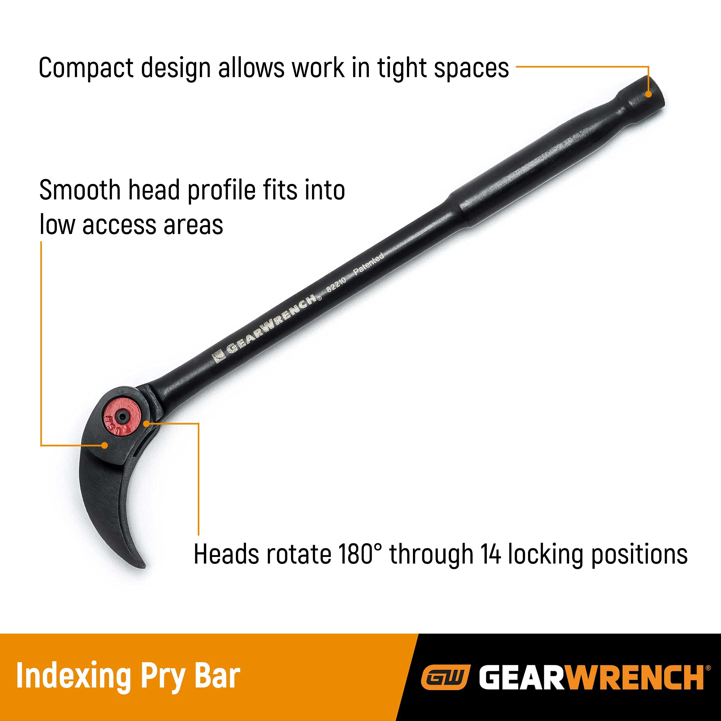 Indexing GEARWRENCH Pry Bar 33” - 82233