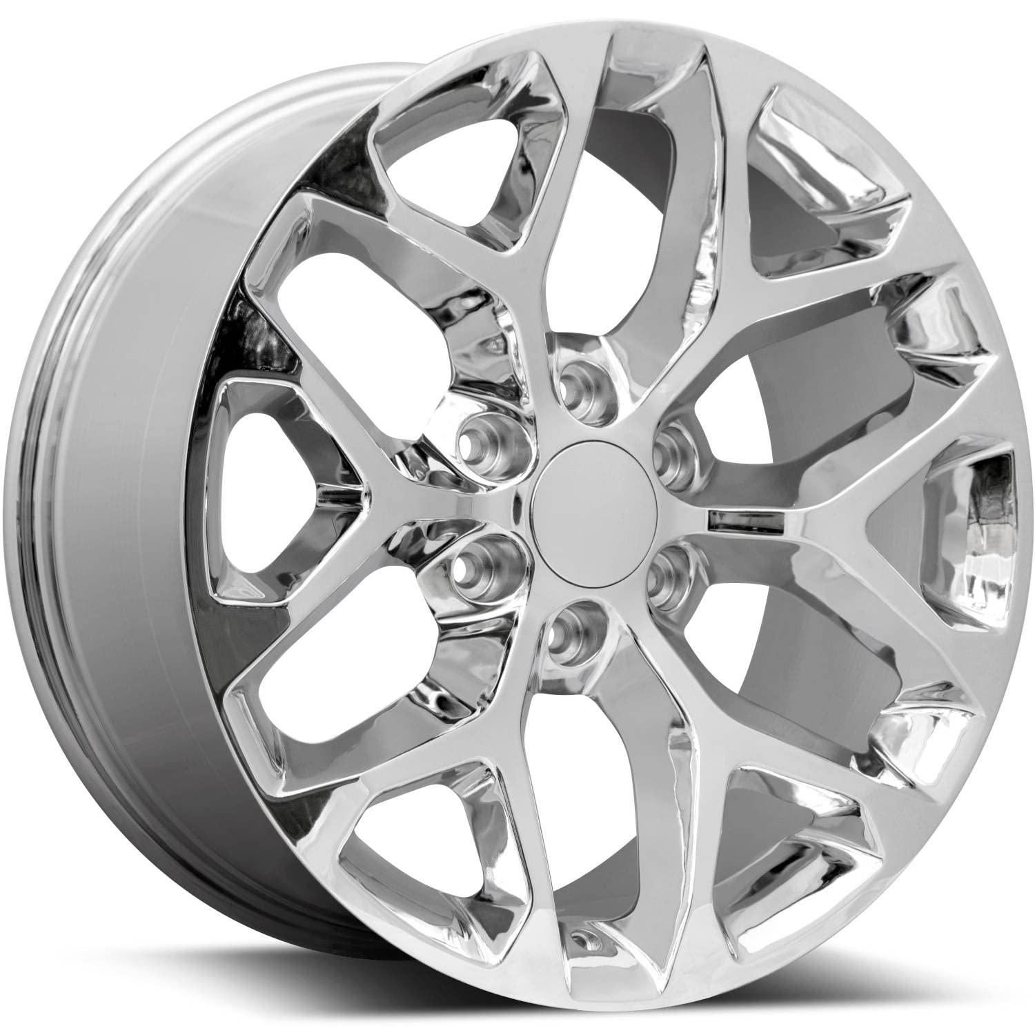 582 Series REV Wheels 582C-2908324 - 20x9-5.94 bs - 6x5.5/6 x 139.7 - Chrome