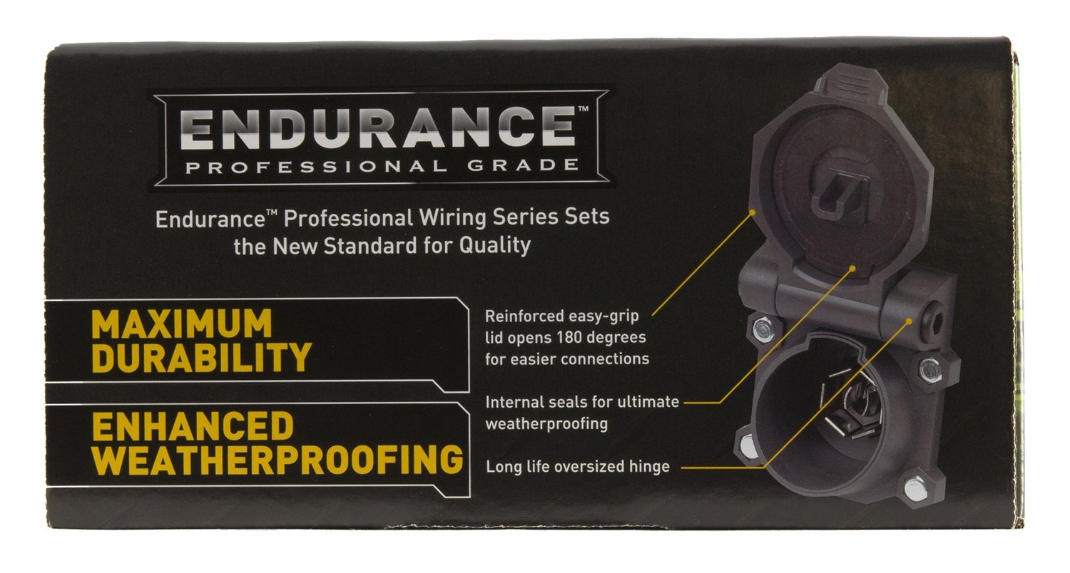 Endurance Hopkins Towing Solutions 41157 5th Wheel Wiring Kit, Black