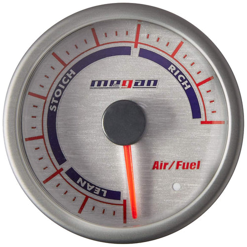 Megan Racing Version 2 MR-MG-AF Silver Face Air Fuel Gauge