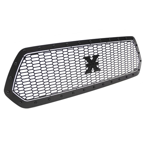 Tacoma Stealth Laser X Grille, 2016-2017, Black, 1 Pc, Insert, Black Studs - PN #7719411-BR