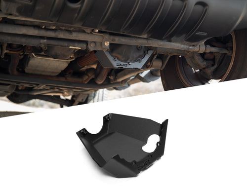 Front Differential Skid Plate DV8 Offroad for 2007-2018 Jeep Wrangler JK with Dana 30 Front Axle | Pinion Skid to Prevent Getting Hung Up on Rocks & Uneven Terrain | Durable Steel Design | Powder Coat
