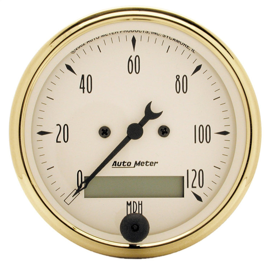 Auto Meter Golden Oldies 1588 Electric Programmable Speedometer