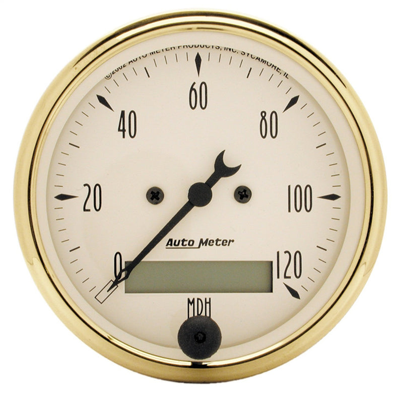 Auto Meter Golden Oldies 1588 Electric Programmable Speedometer