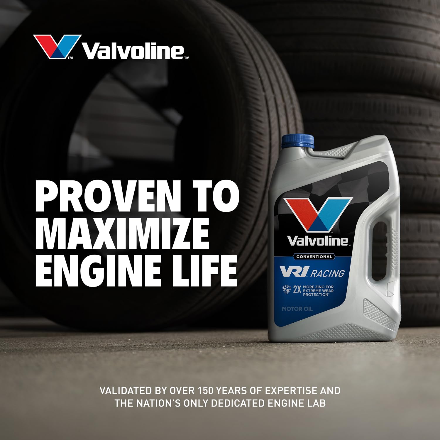 VR1 Valvoline Racing SAE 60 Motor Oil 1 QT, Case of 6