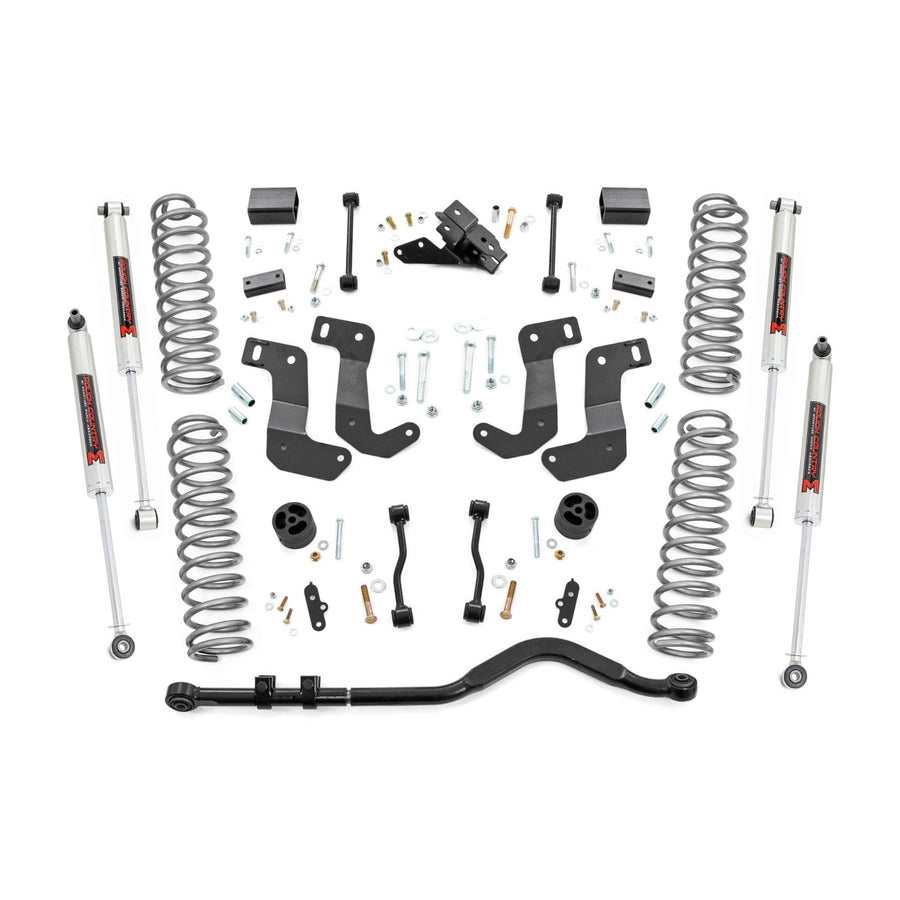 3.5 Inch Lift Kit Rough Country with M1 Monotube Shocks for Jeep Wrangler JL 4XE 4-Door (2024)