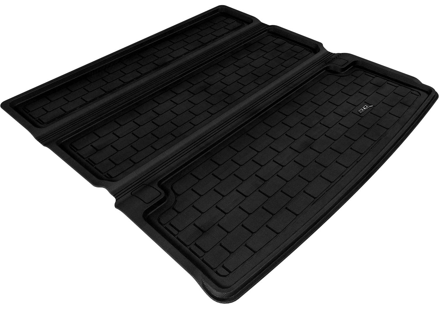 3D MAXpider Kagu Custom Fit Stowable Cargo Liner (Black) Compatible with Infiniti QX80 2014-2024/ QX56 2011-2013/ Nissan Armada 2017-2024- Cargo Liner