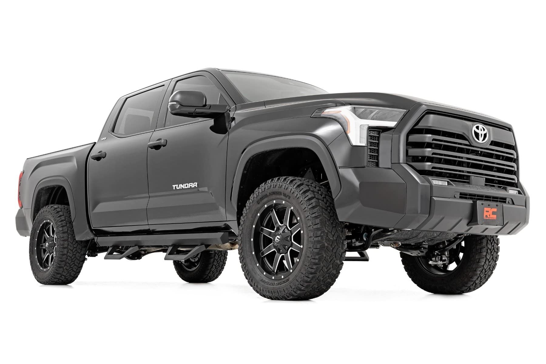 3.5" Inch Lift Kit Rough Country w/M1 Struts for 22-24 Toyota Tundra 4WD - 70340