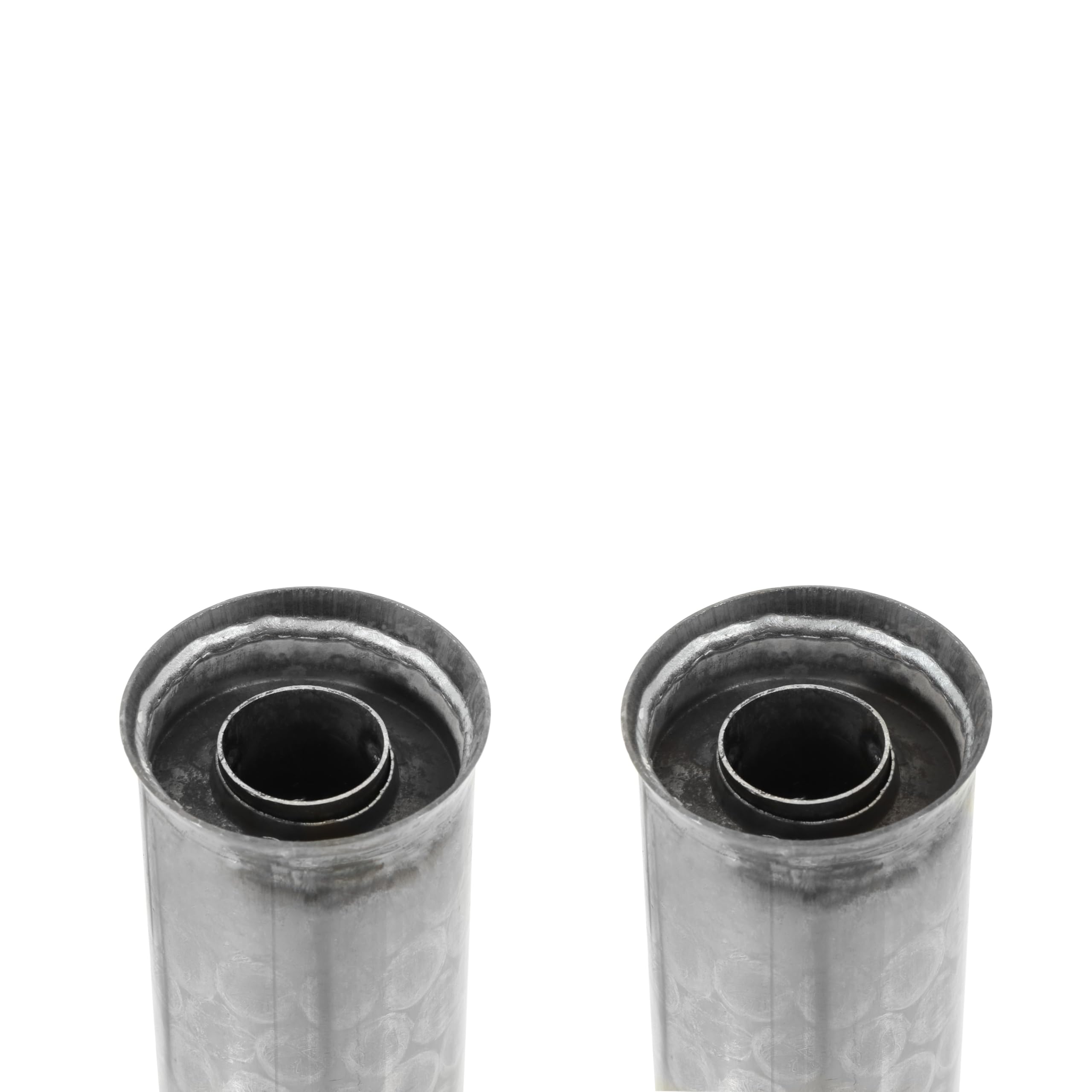 Hooker 4" Small Block Reverse Flow Sidetube Slip-In Muffler 21002