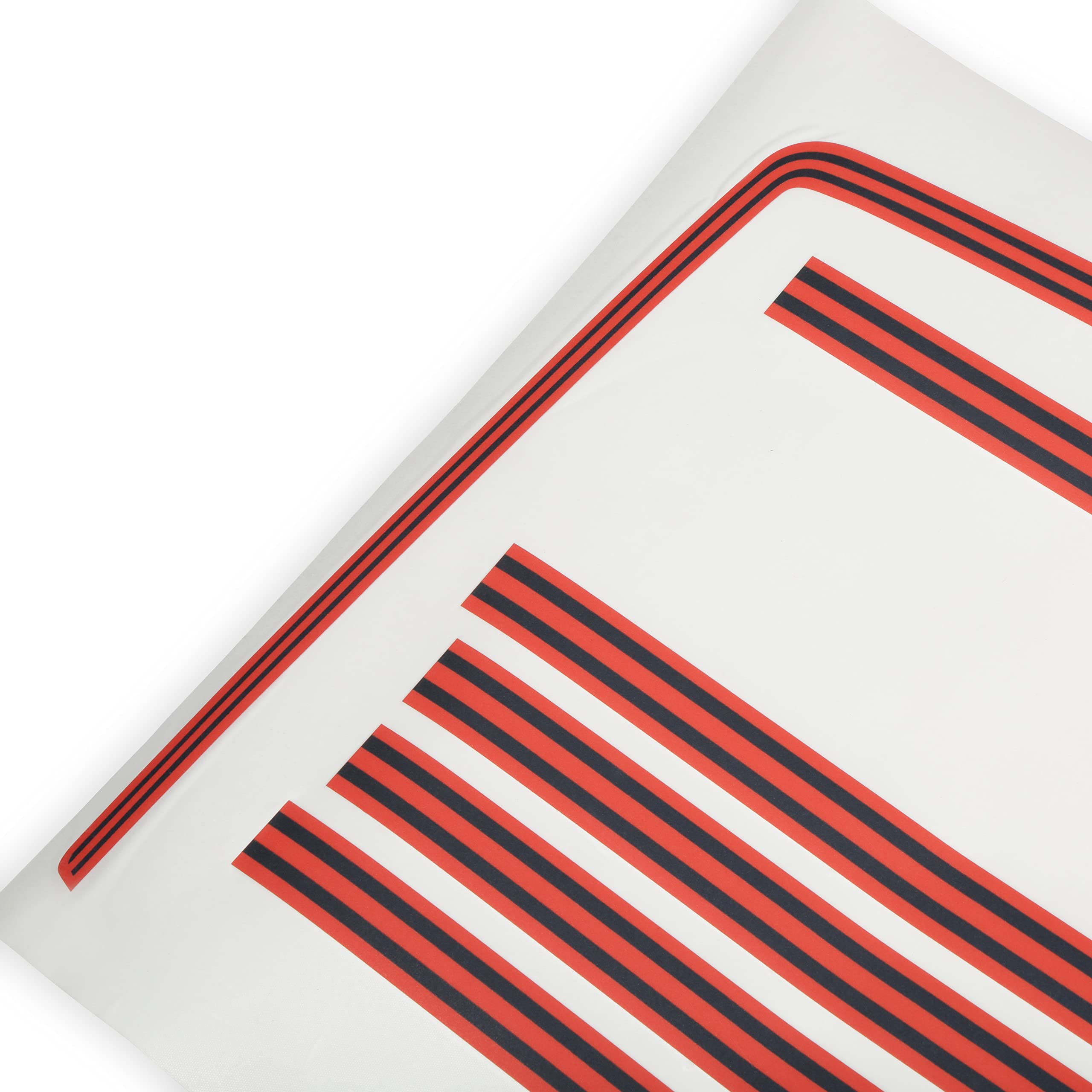 04-524 Brothers Trucks Paint Brake Stripe Kit - Vermillion/Black