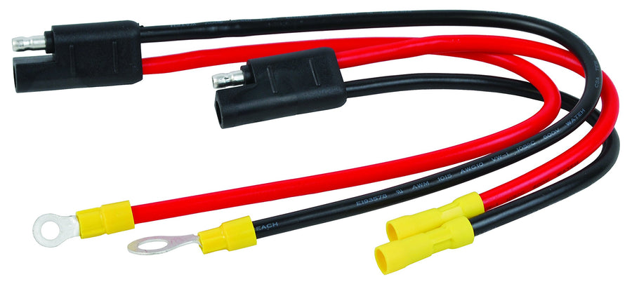 Heavy-Duty Trolling Motor attwood 14367-6 Quick Connectors 2-Wire 10-Gauge, Set of 2, One Size