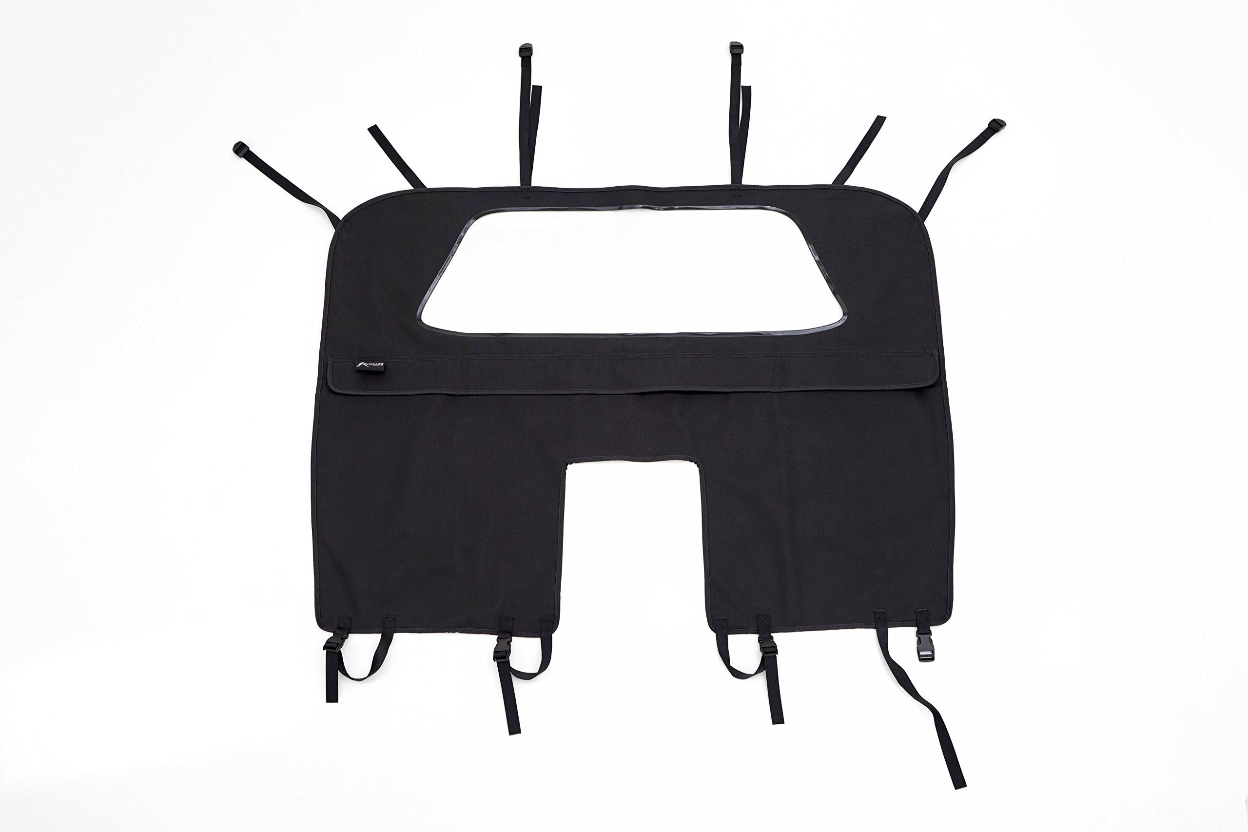 Tonneau Cover RAMPAGE PRODUCTS for Jeep Wrangler JK | Black Diamond, Vinyl | 731135 | Fits 2007-2018 Jeep Wrangler JK 2-Door