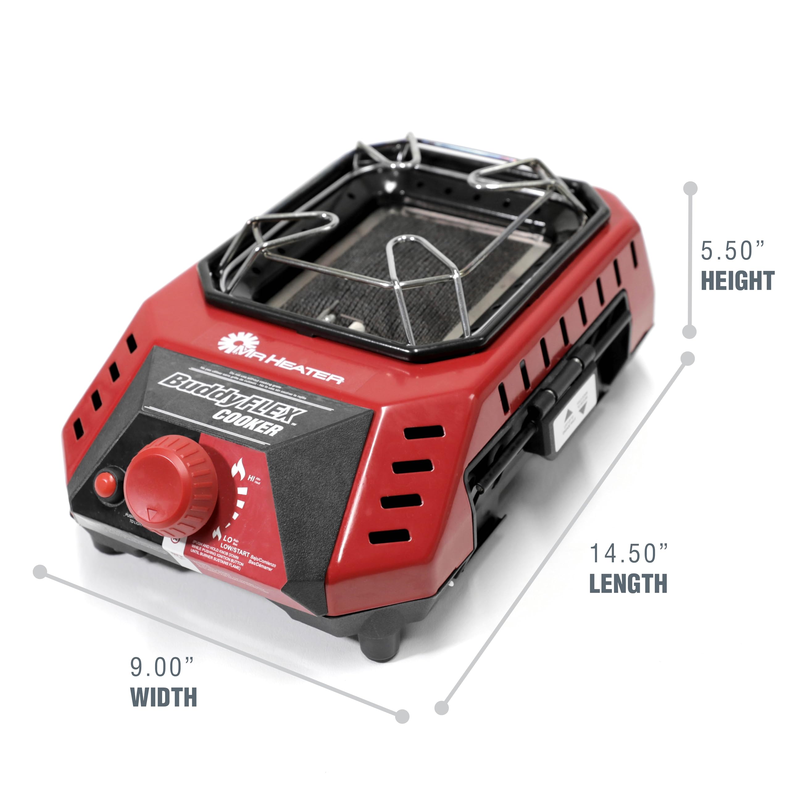 Buddy Flex Cooker Mr. Heater MH8CFLEX 8,000 BTU, Red