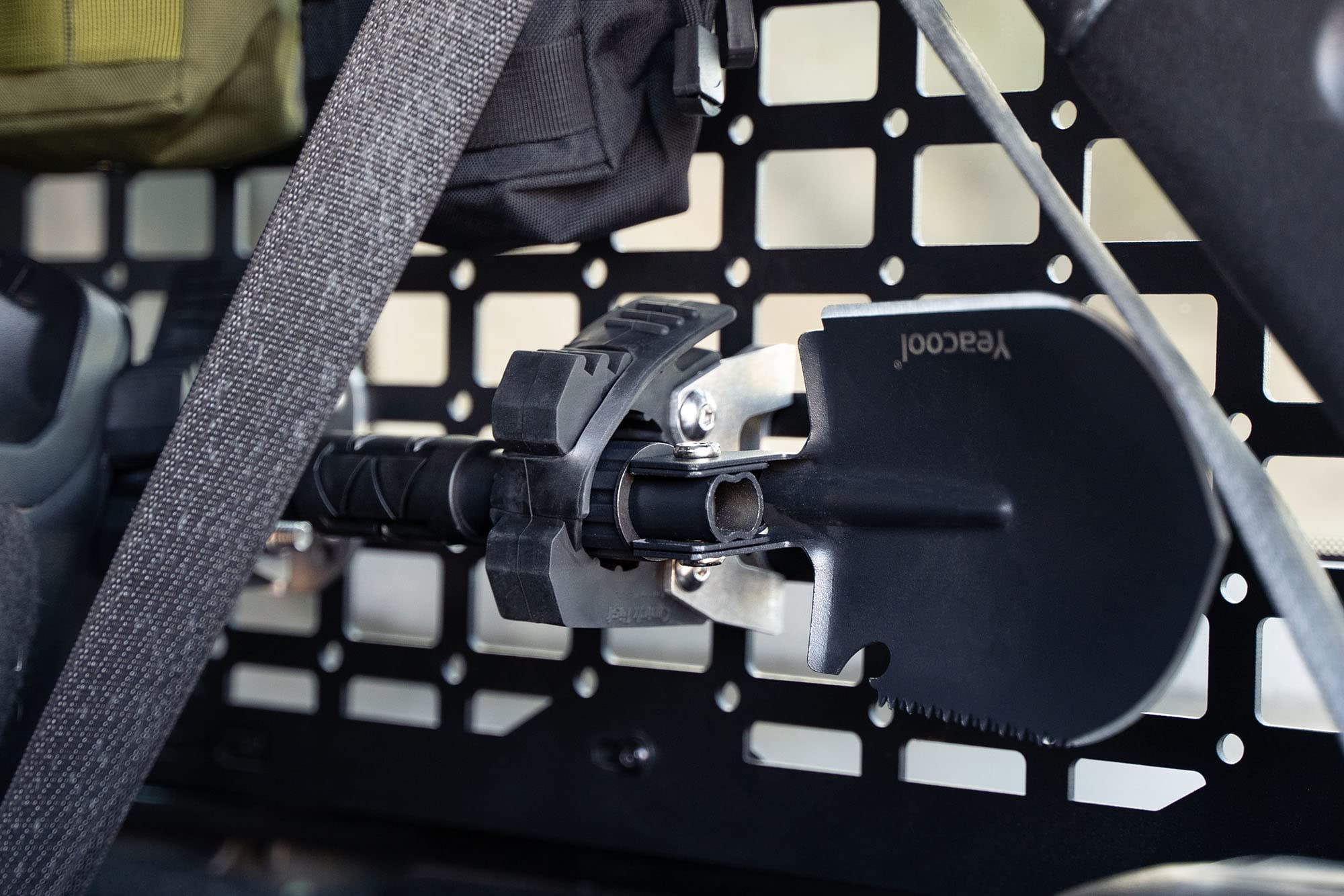 Rear Window Molle Storage Panels DV8 Offroad for 2018-2023 Jeep Wrangler JL 4-Door | Includes Passenger & Driver Side Panels | Mount Molle Bags, Tools, & Other Accessories