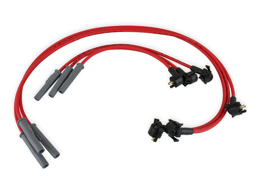 Super Conductor MSD 32999 Spark Plug Wire Set, Red