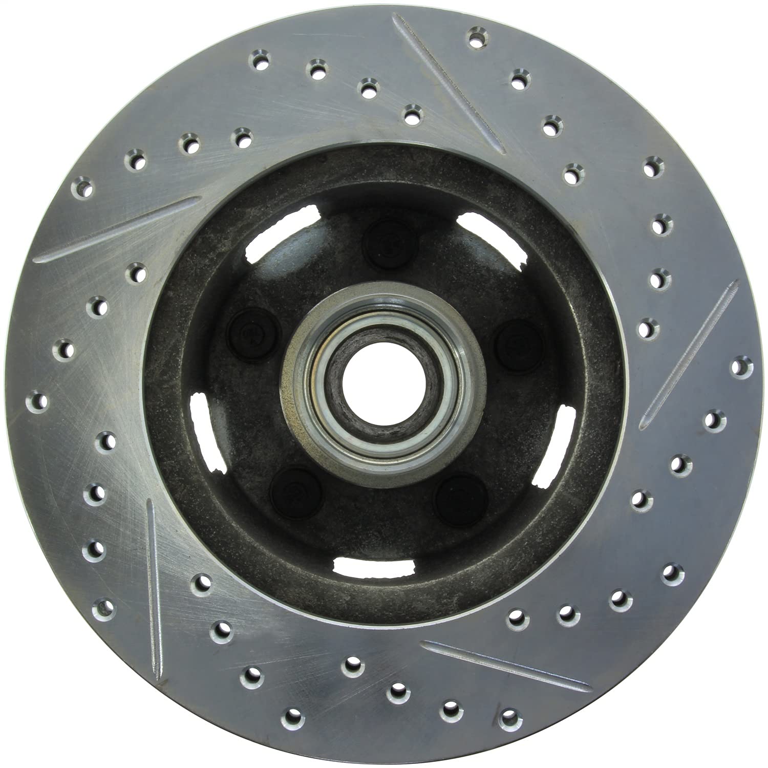 Right Stoptech 227.61053R Select Sport Drilled & Slotted Rotor