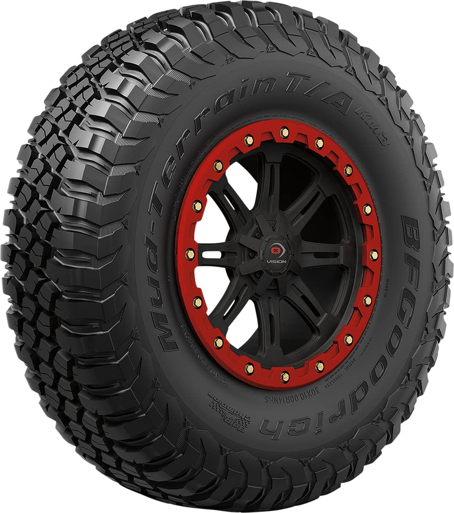 Mud Terrain T/A KM3 BFGoodrich Radial Car Tire for Light Trucks, SUVs, and Crossovers, 30x10.00R15NHS/8PR Q 124Q 8
