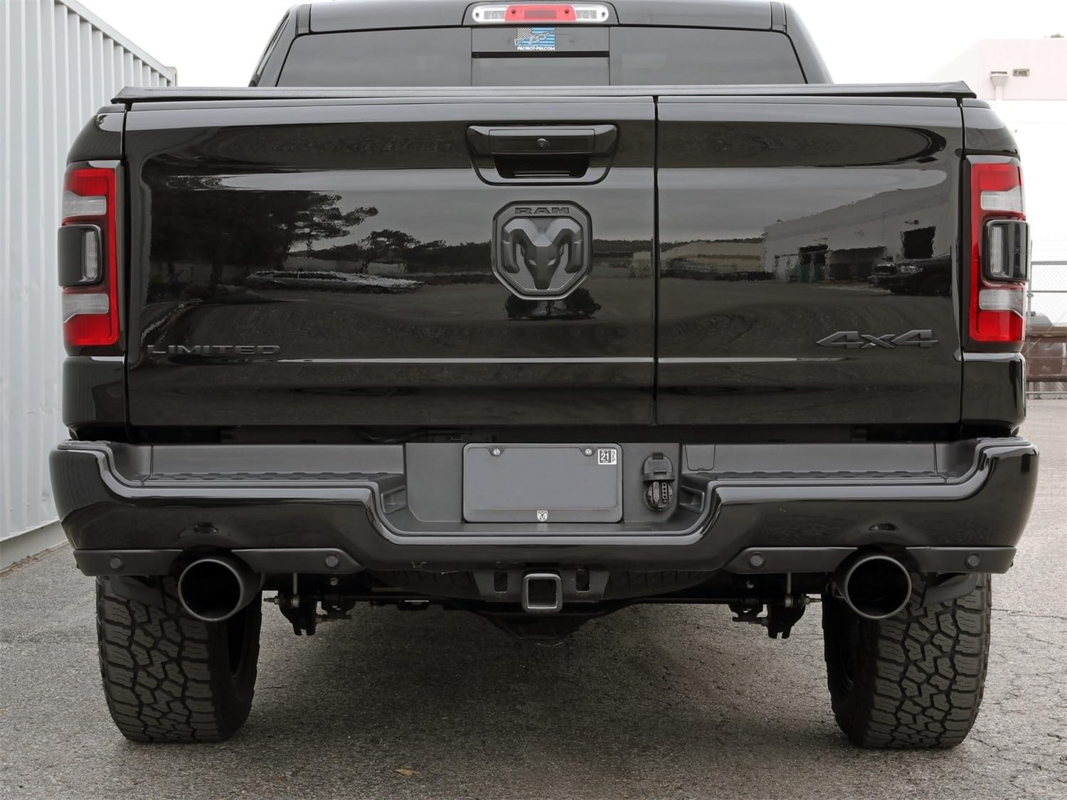 aFe Power 3 IN Large Bore-HD 409 Stainless Steel DPF-Back Exhaust System w/Black Tip RAM 1500 20-21 V6-3.0L (td) 49-42080-B