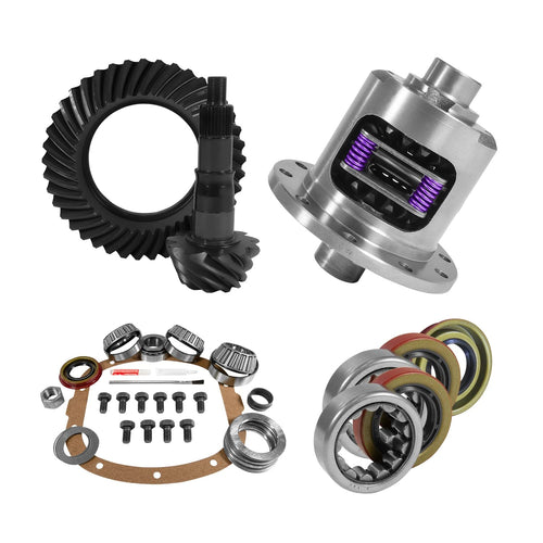 3.42 Rear Ring & Pinion, 7.5/7.625 GM Install Kit, 28spl Posi, Axle Bearings