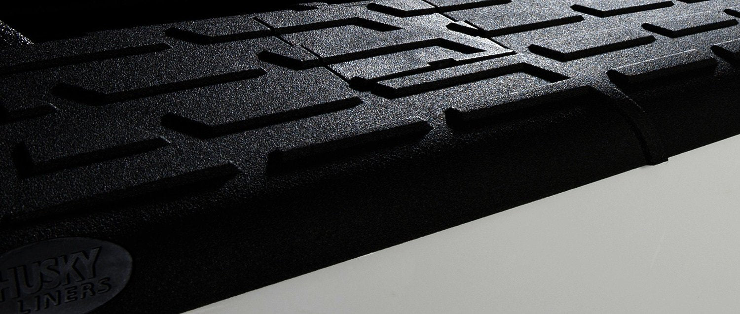 Quad Cap Bed Rail Protectors - Husky Liners | 2007-2013 GMC Sierra 1500 Short Bed 5.8' - Black| 97131, Large, 4 Pcs