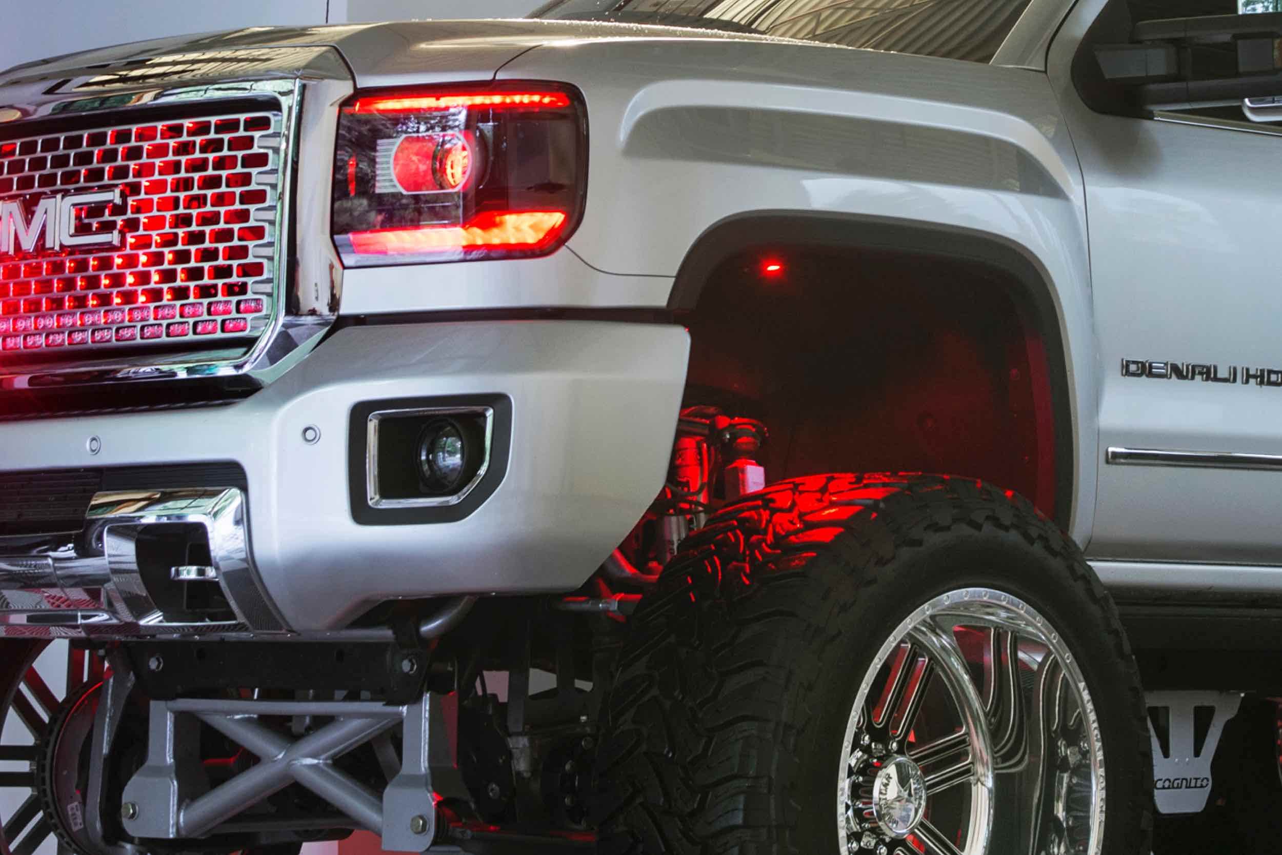 Profile Pixel Performance Rock Light, (Blue) LED Lights for Jeeps, Trucks, ATV's, Golf carts, Trailers etc. Durable Powdercoated Aluminum Design, Bah Proof, IP67 Waterproof (1x XT96)