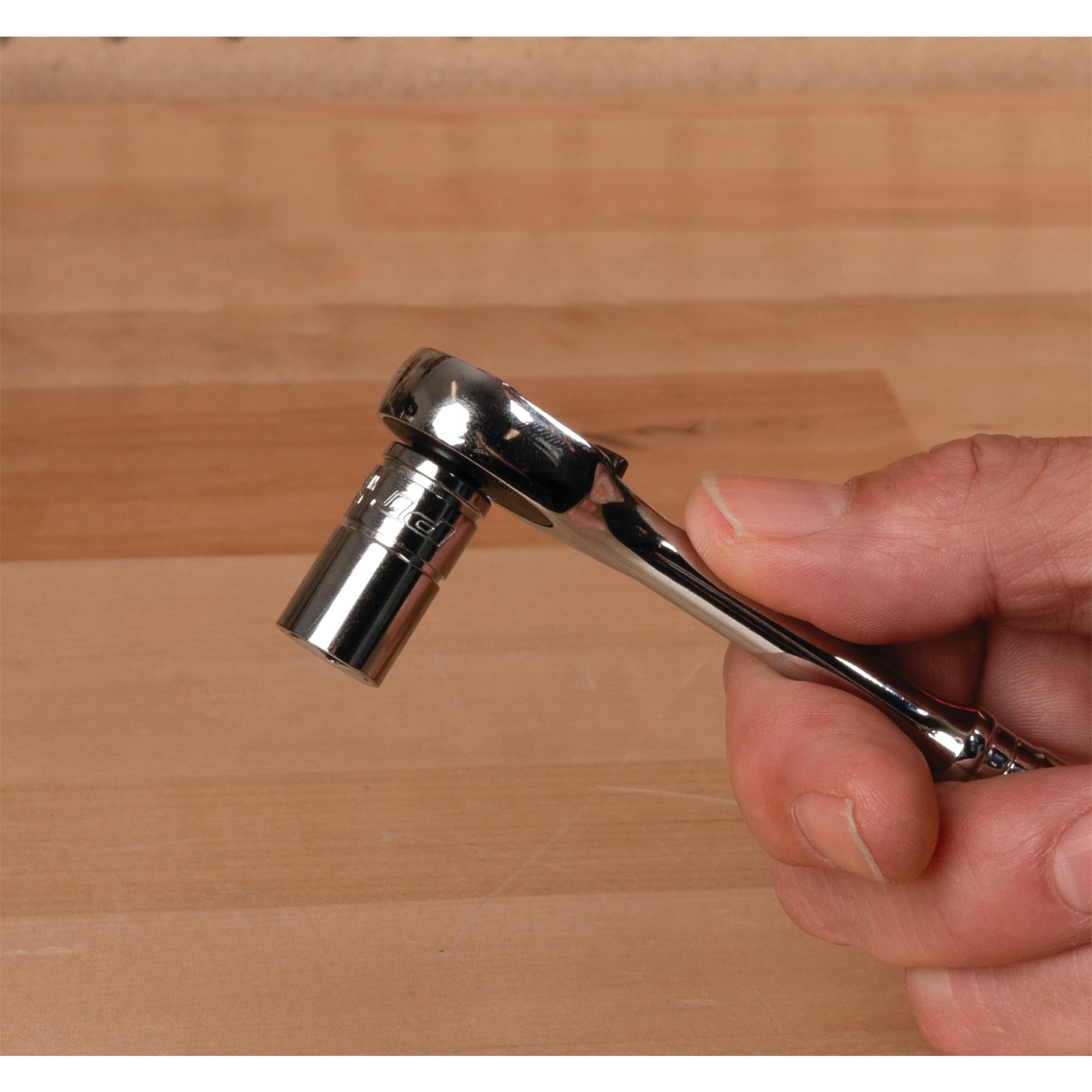 1/4 Drive Performance Tool W36210 Chrome 6-Point Socket, 10mm