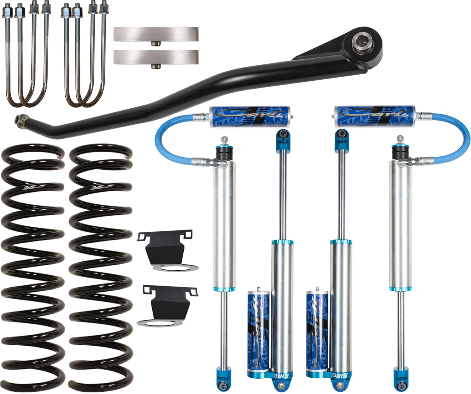 2.5 Leveling System Carli Pintop, 2.5" Lift, 2019-22 Ram 3500, Diesel, 4x4