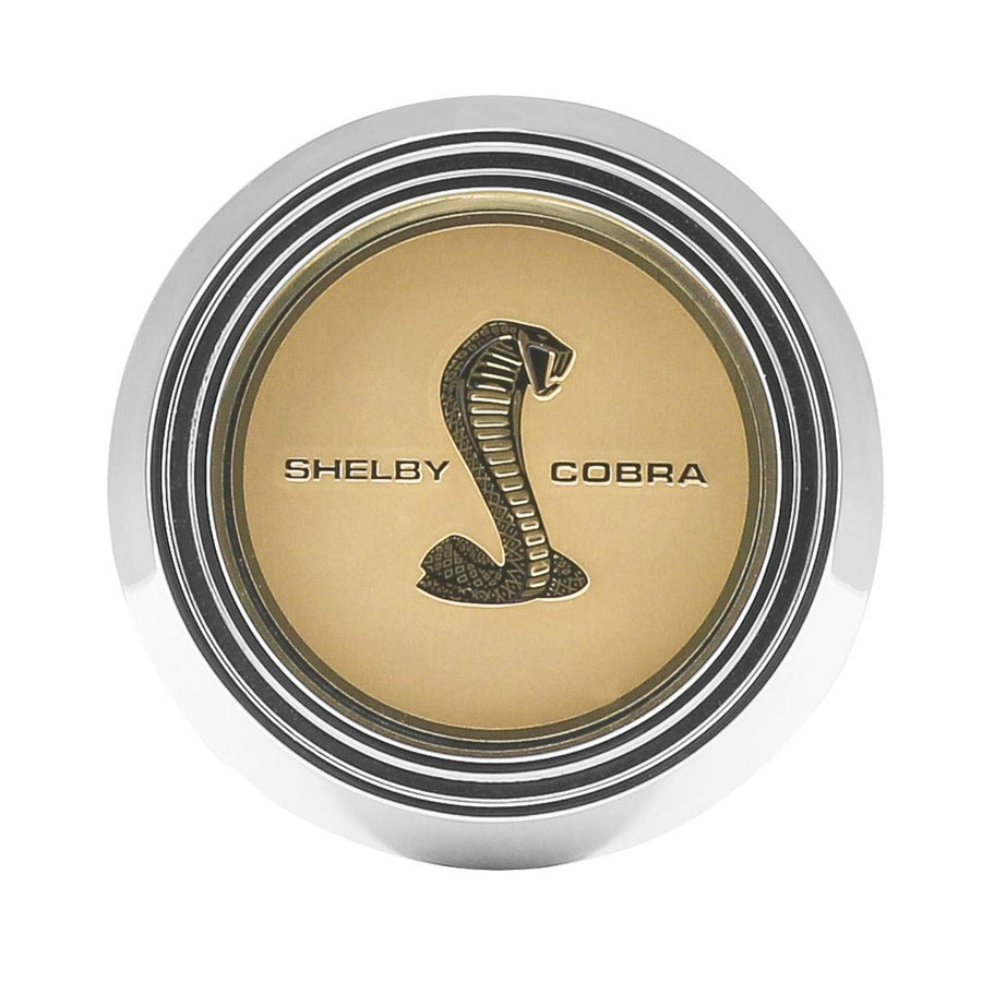Shelby Cobra Cap-Gold Insert - Legendary Wheel (LW-HC018)