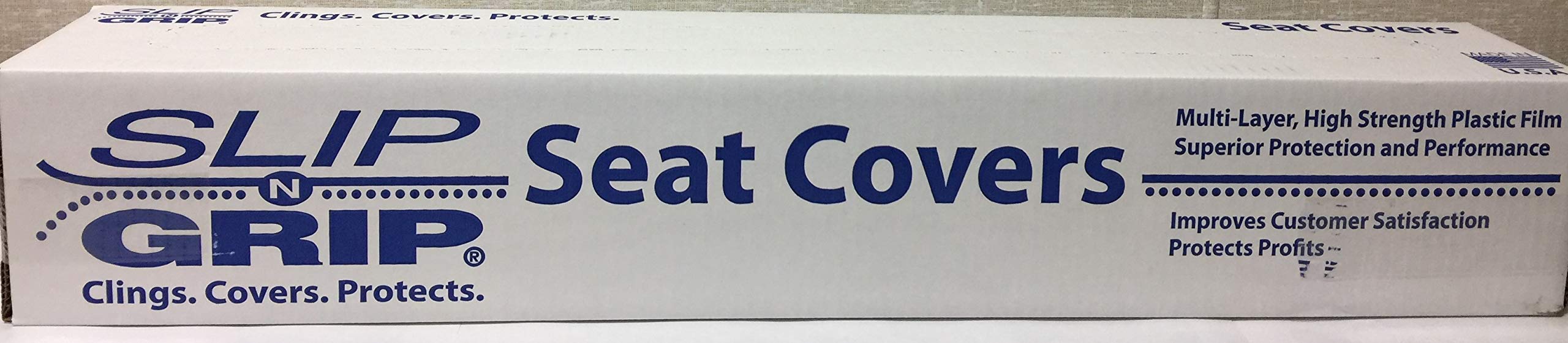 Value Slip-N-Grip Seat Cover 32In X 52In .5 Mil 500/Roll, Factory