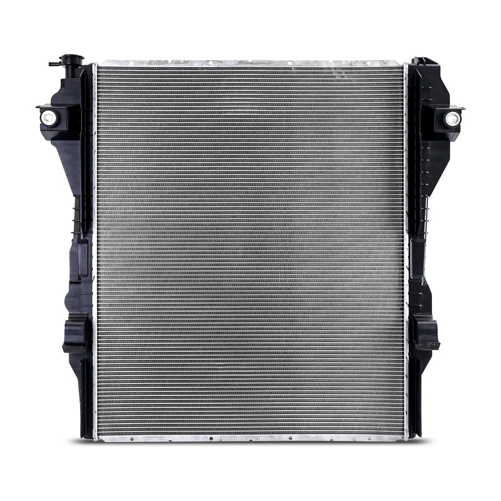 Mishimoto Radiator Replacement, Compatible with Dodge Ram Cummins 6.7L, 2010-2012