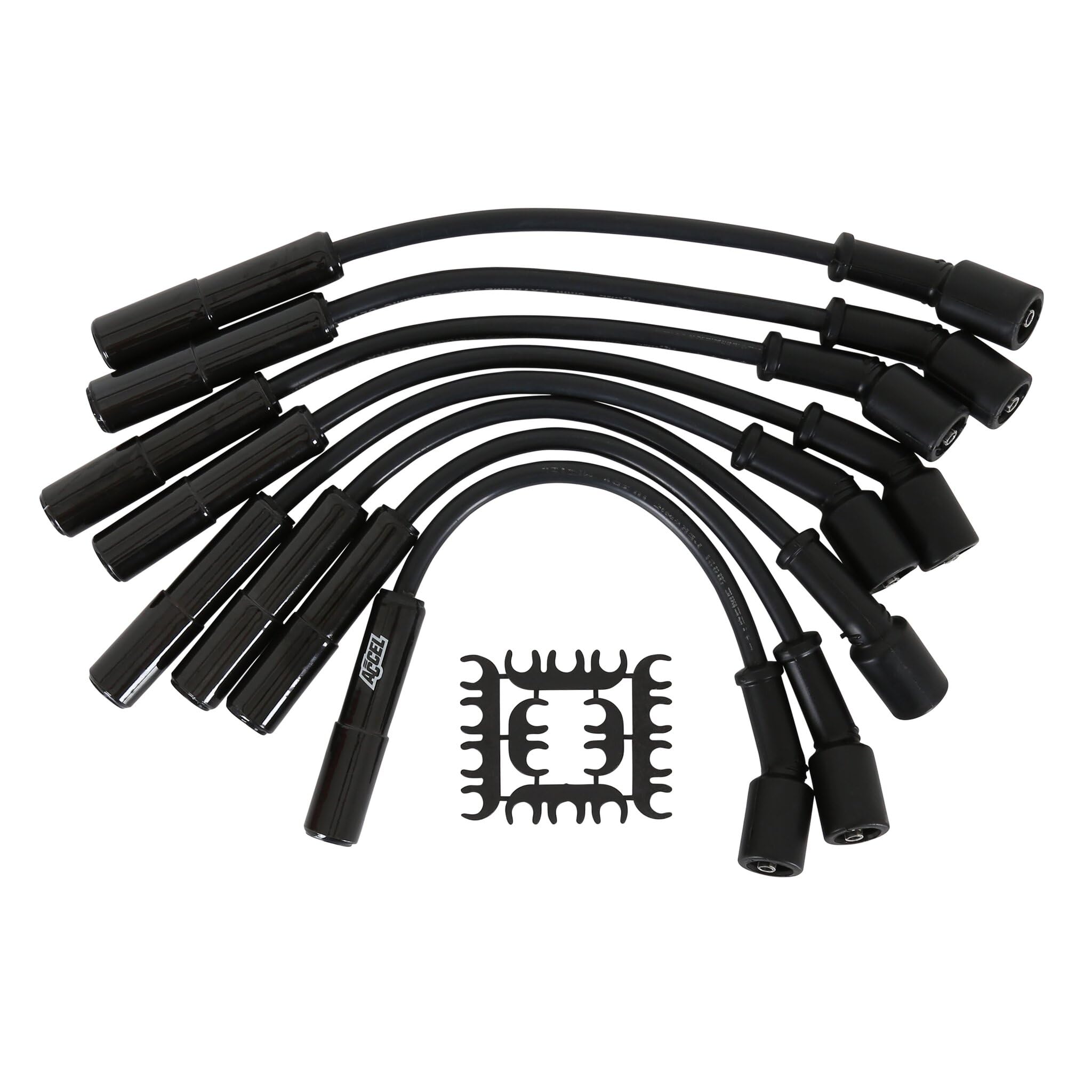 Extreme 9000 ACCEL 9059CK Spark Plug Wire Set Black Ceramic Boot