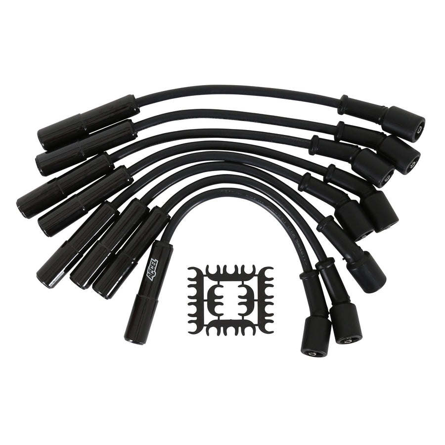 Extreme 9000 ACCEL 9059CK Spark Plug Wire Set Black Ceramic Boot