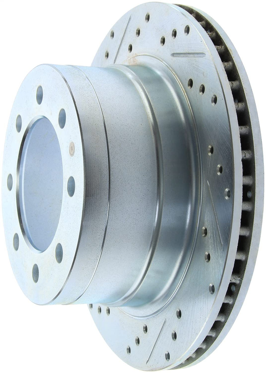 Right Stoptech 227.67062R Select Sport Drilled & Slotted Rotor