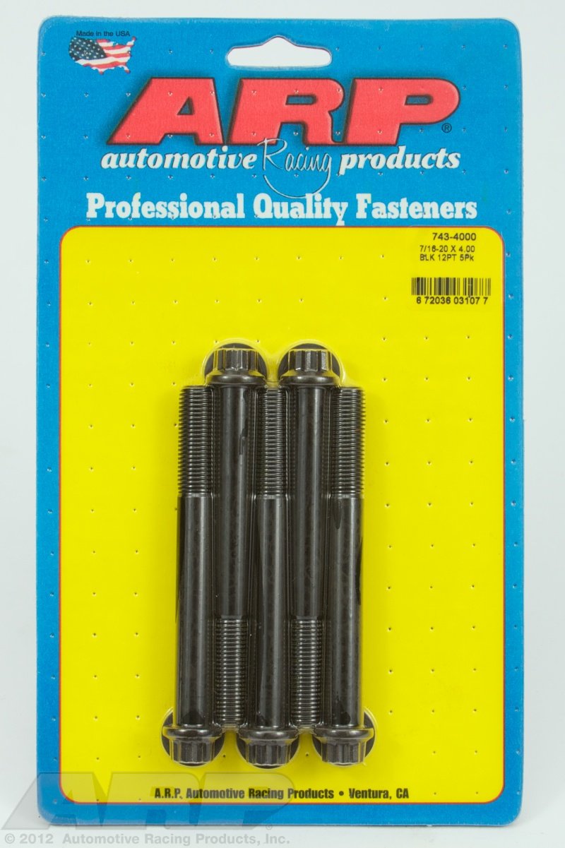 Black ARP (743-4000) Oxide Bolt