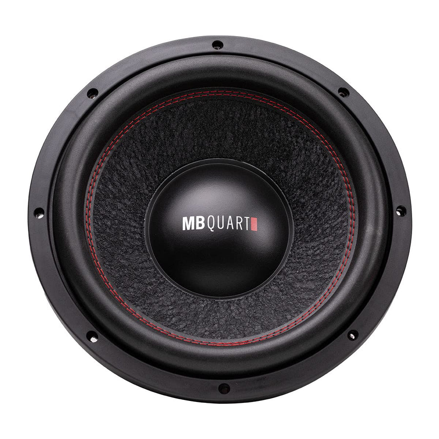 MB Quart RW1-304 Subwoofer Reference (Black) – 12 Inch Subwoofer, 1200 Watts, Car Audio, 3 Inch Voice Coils, Best Sound Quality in Vented Enclosures