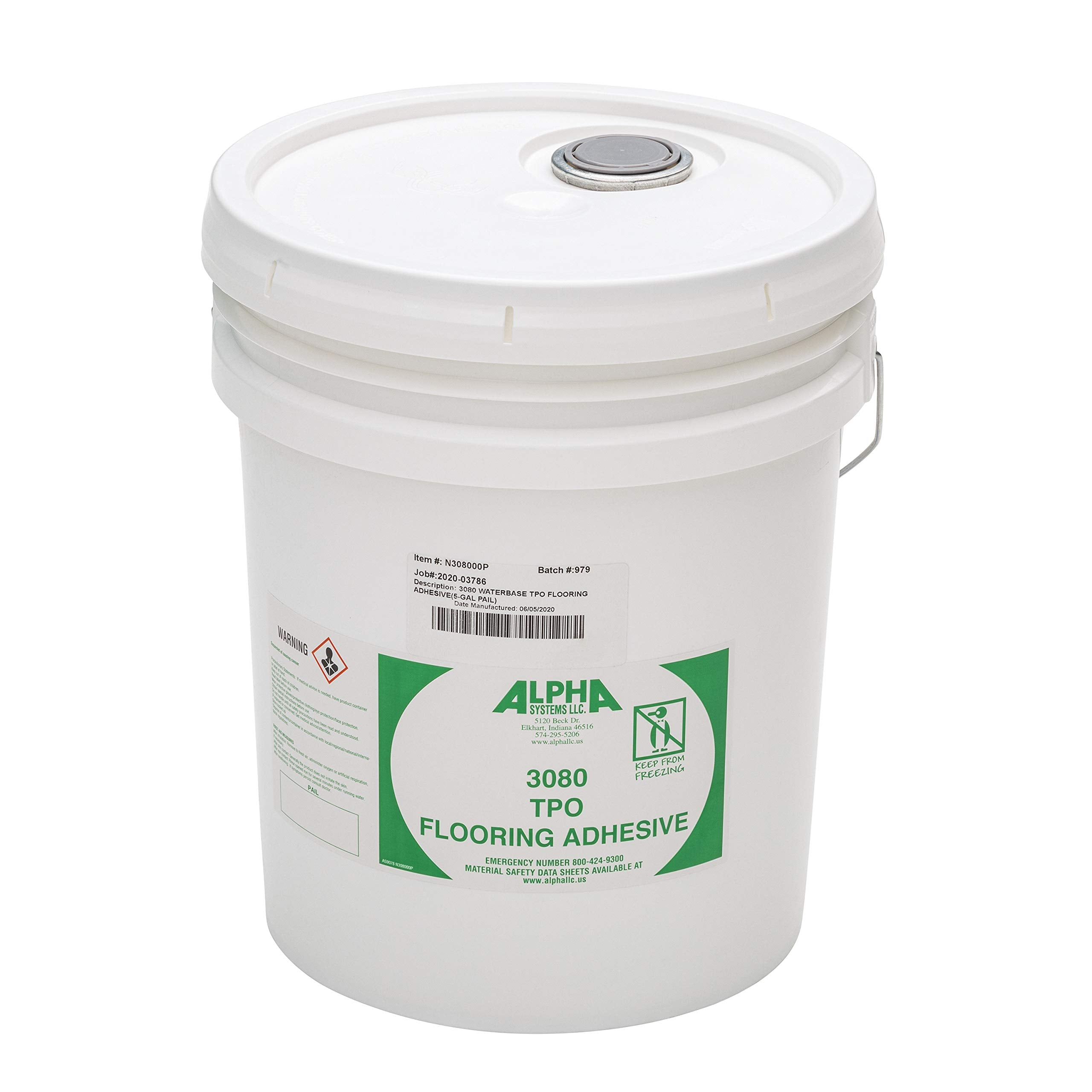 Water-Based Alpha Systems 3080 TPO Flooring Adhesive for RVs