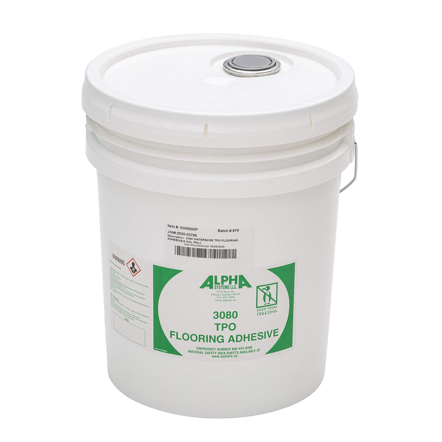 Water-Based Alpha Systems 3080 TPO Flooring Adhesive for RVs