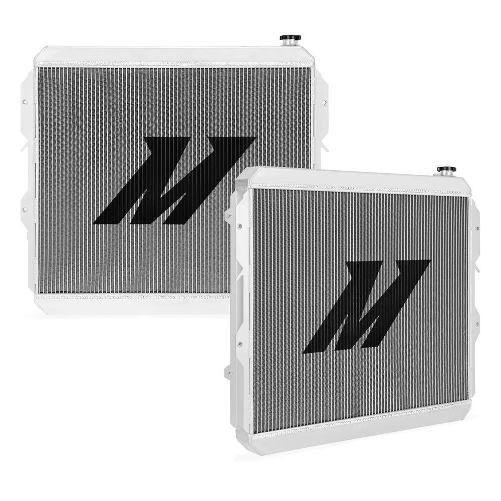 Mishimoto Performance Aluminum Radiator MMRAD-TUN-00V2, Compatible With Toyota Tundra 4.7L Automatic, 2000-2006, silver