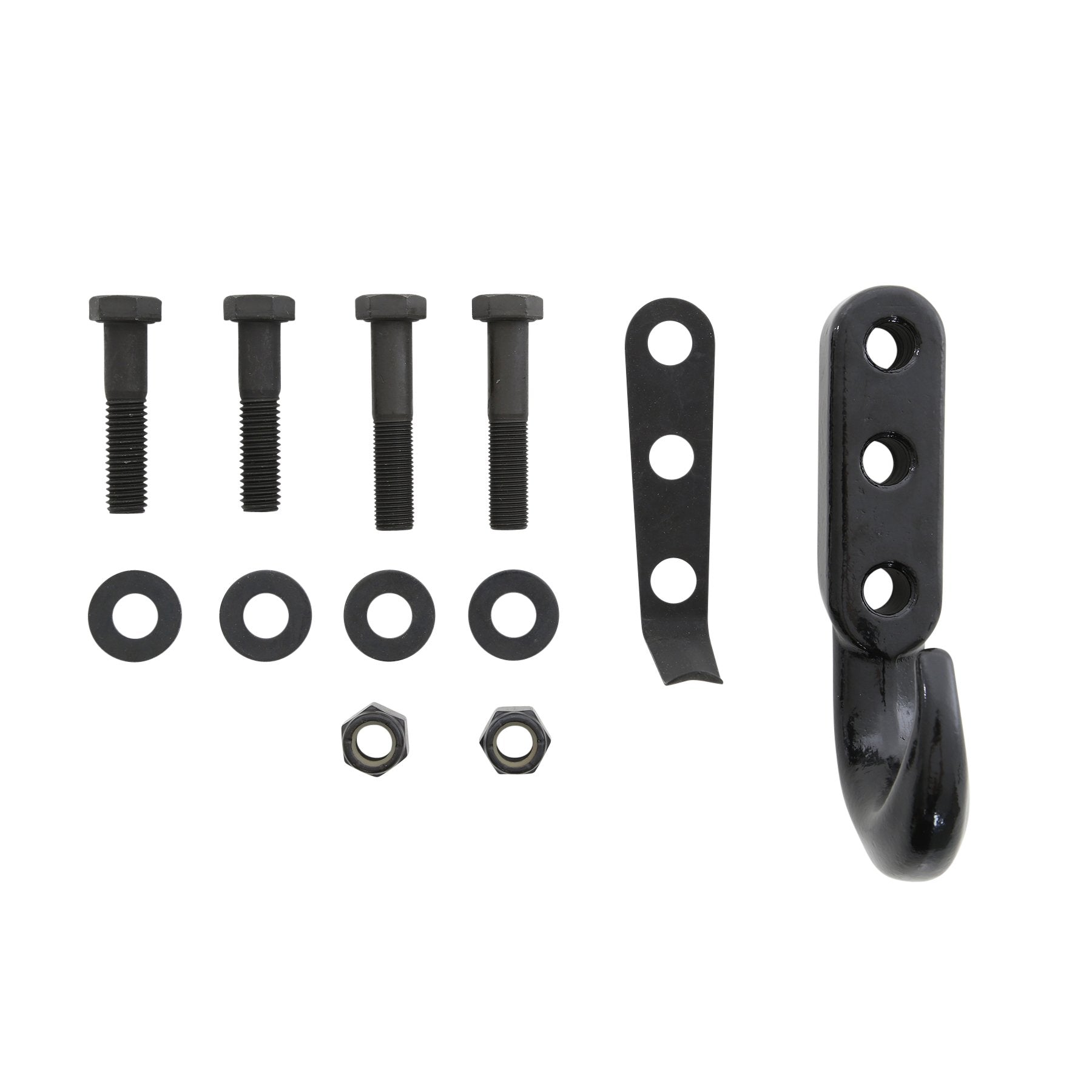 TOW HOOK KIT SmittyBilt BLACK - SB7605