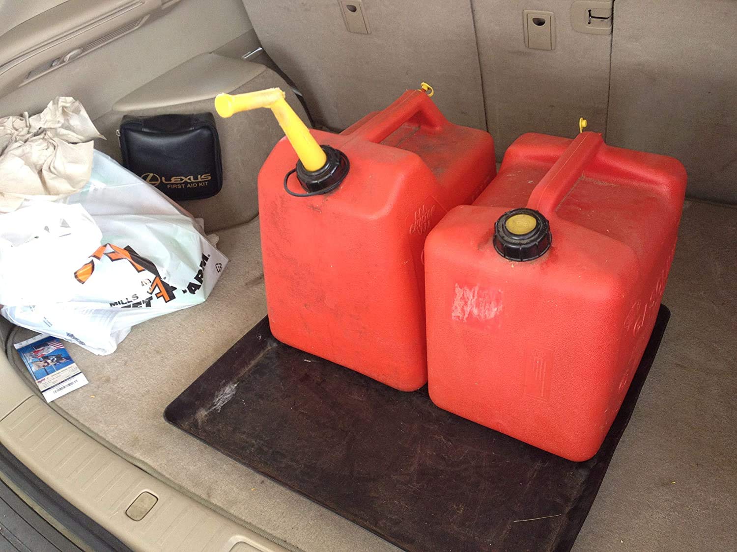 Funnel King WirthCo 40092 Drip Tray - Black Plastic 22" x 22" x 1.5" - Perfect for Mini fridges, air conditioners, appliances and Machinery (Pack of 12)