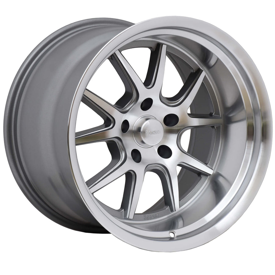 TTR19-827355 Rocket Racing Wheels 18x12 Attack Machined 5x5 5.5 bs