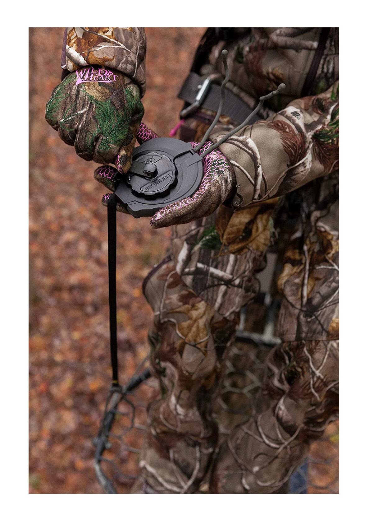 Hawk Tangle-Free Compact Slim-Line Design Speed Retract Hoist Reel for Tree Stand-Based Hunters - One Size